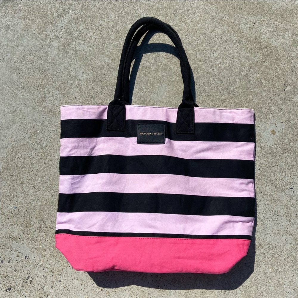 Victoria’s Secret Striped Tote Bag